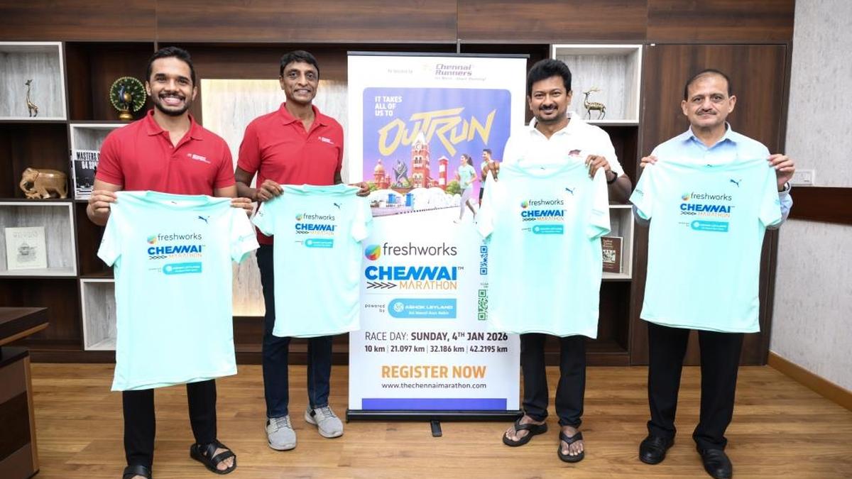 Deputy CM Unveils Official T-Shirt as Freshworks Marathon Readies for Record Participation Deputy CM Unveils Official T-Shirt as Freshworks Marathon Readies for Record Participation